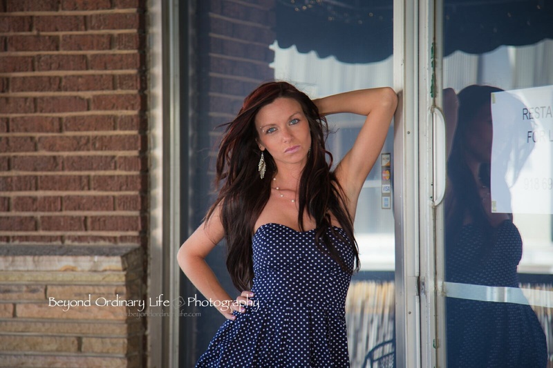 Female model photo shoot of Stephanie Fowler in Broken Arrow Rose District