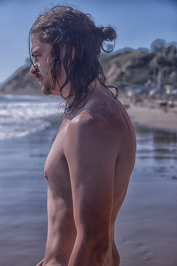 Male model photo shoot of KyleChristopher by NicoleAnne_FineArt in Santa Barbara