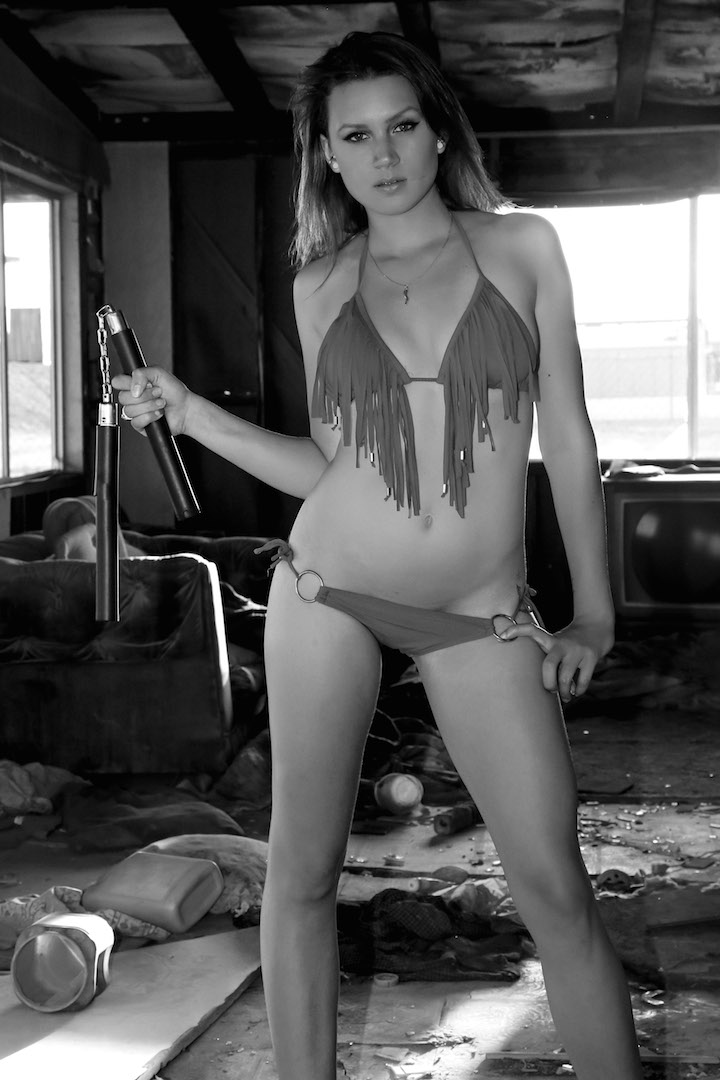 Female model photo shoot of Cydni C Keniry by Moyo Pollo in Salton Sea