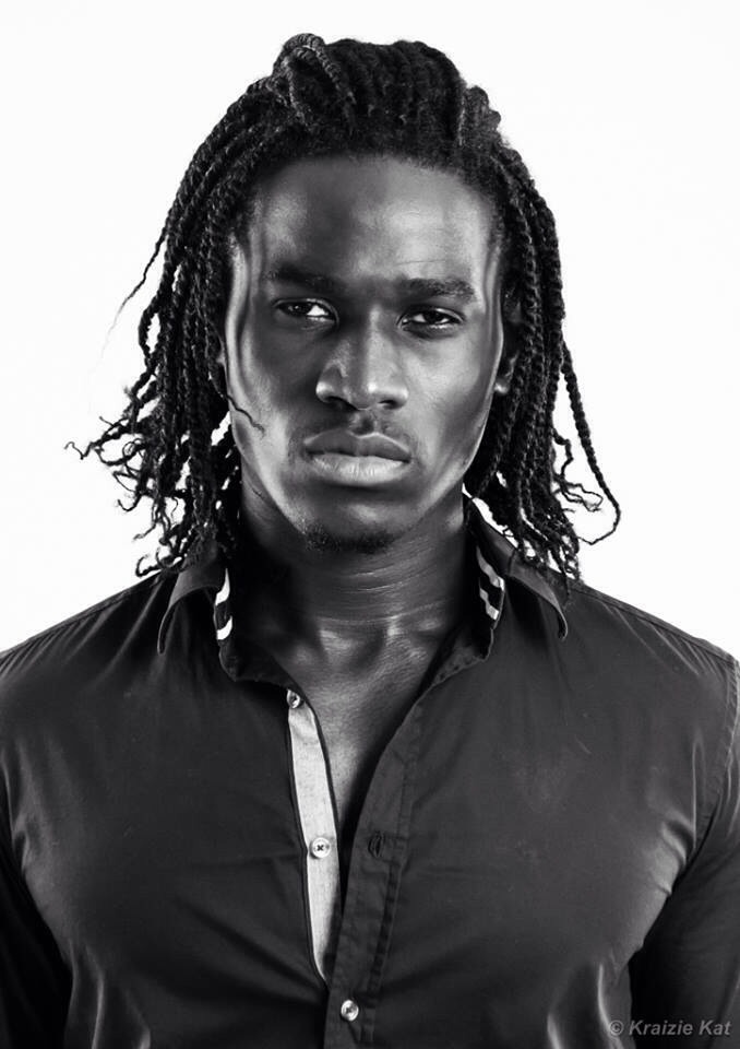 Male model photo shoot of Jeremy Kikeba in London