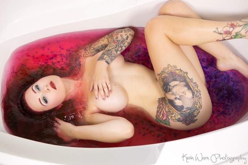 Female model photo shoot of Rubylee Riot by Kevin Warn