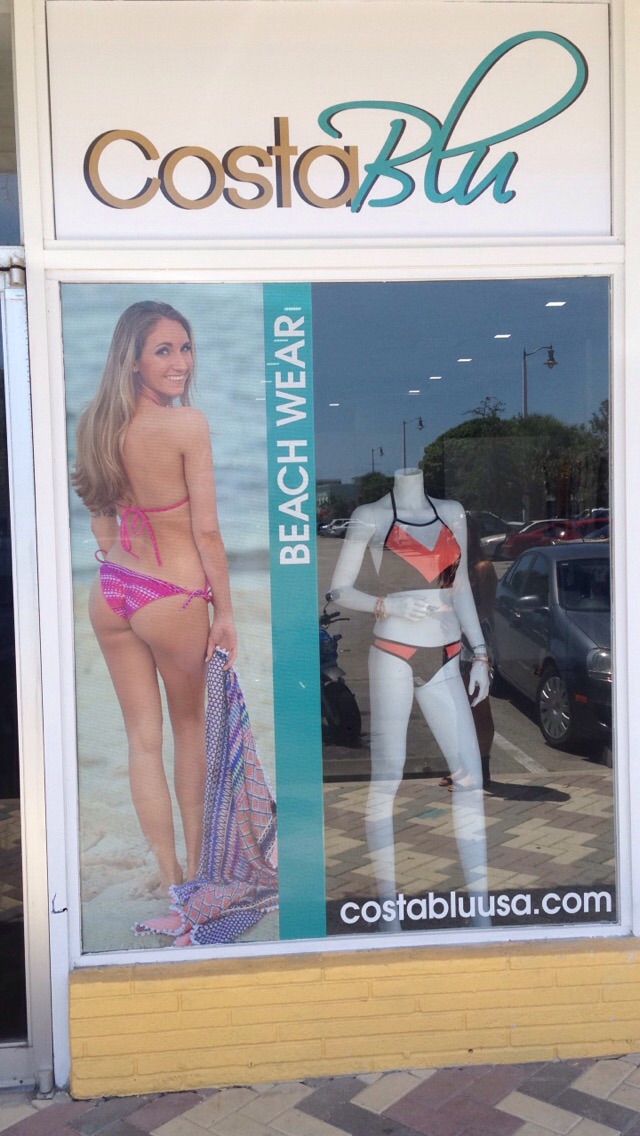 Female model photo shoot of h_jenn in Costa Blu Store, Deerfield Beach