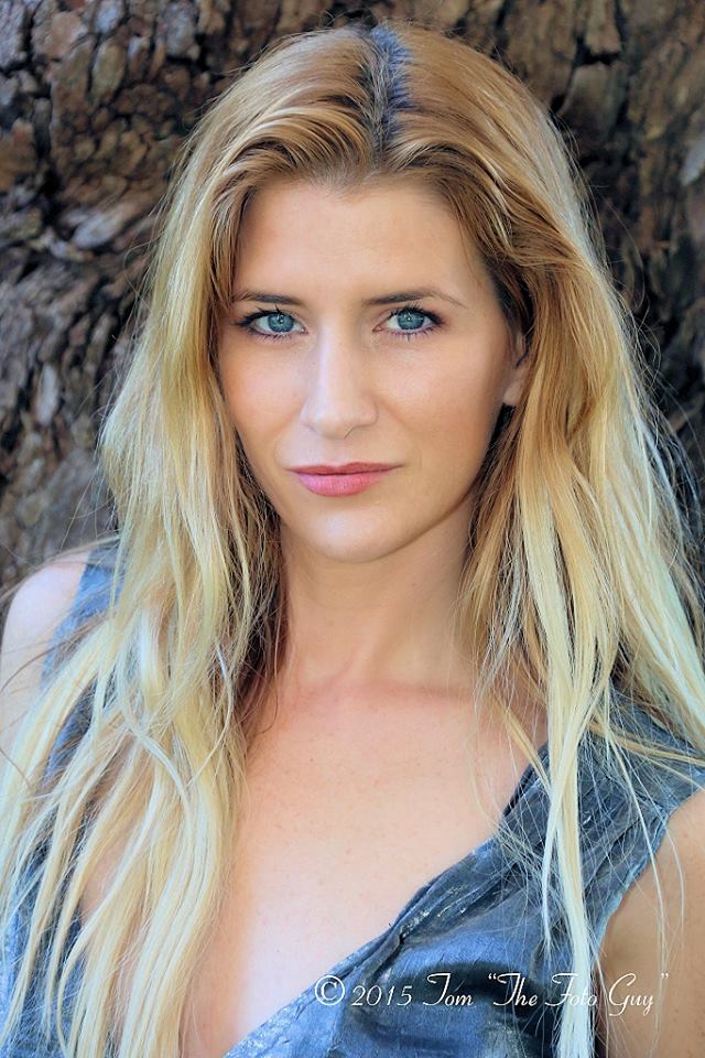 Female model photo shoot of maui blonde and blue