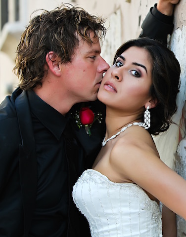 Female model photo shoot of LA Blink in Mexico Destination Wedding