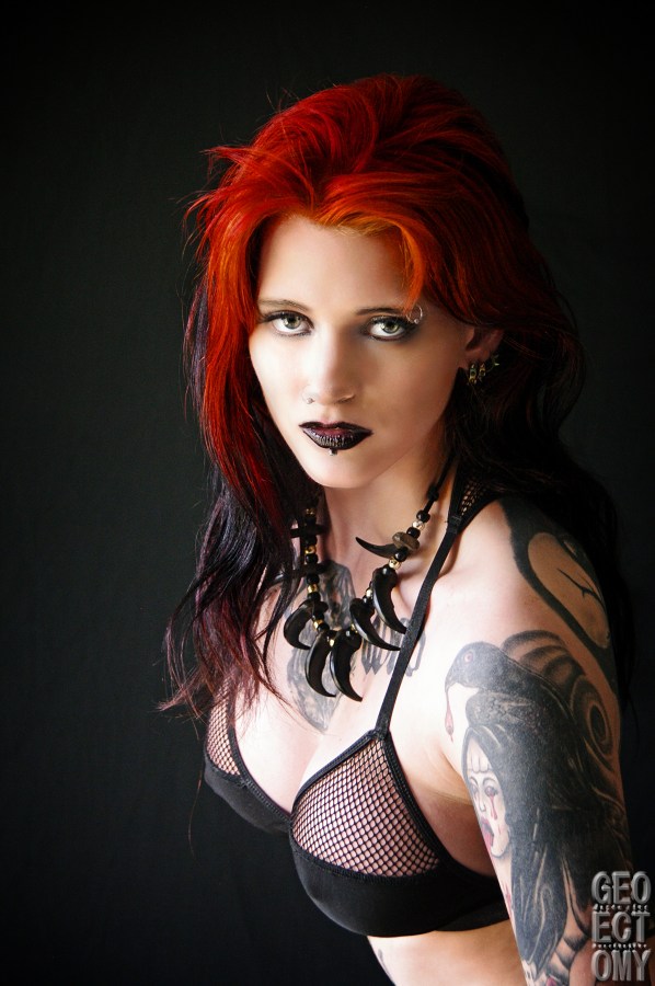 Female model photo shoot of Feral Vice by Jason Tice Photography in dawson