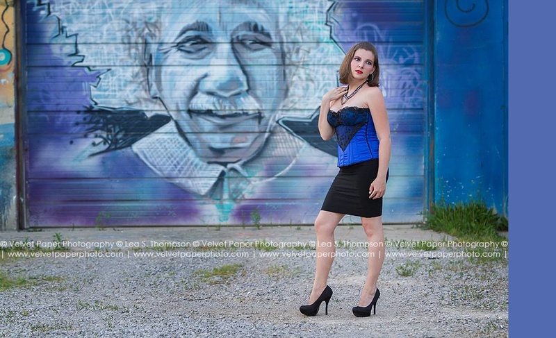 Female model photo shoot of Erin Brooke L by Velvet Paper Photo in Lexington KY