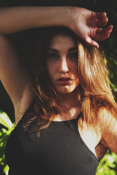 Female model photo shoot of kristynanedvedova