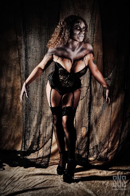 Female model photo shoot of Jasmina Devil by SnS-Photo Jim Sorfleet in Chicago