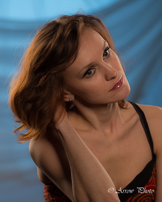 Female model photo shoot of Elena Melnova in russia