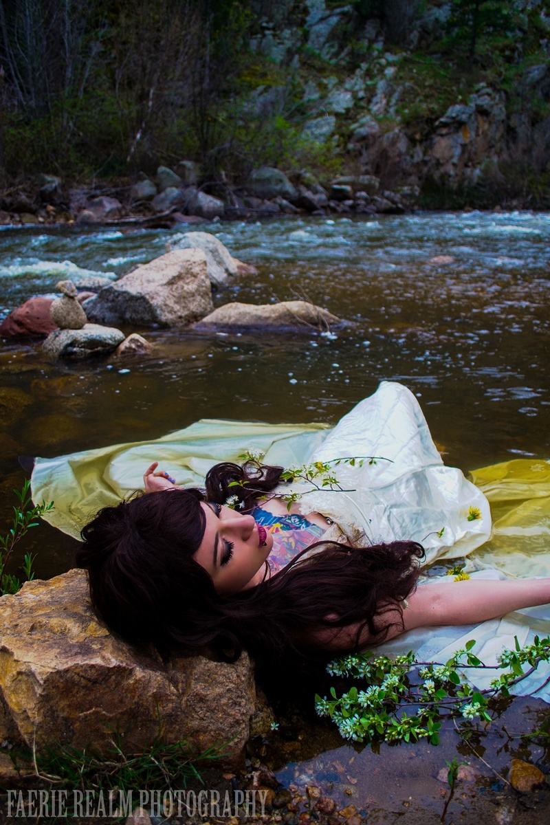 Female model photo shoot of Faerie Realm and delettted in Boulder Creek, Boulder, Colorado