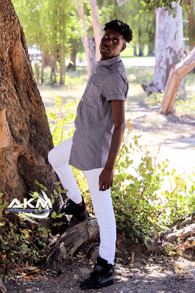 Male model photo shoot of Okonji