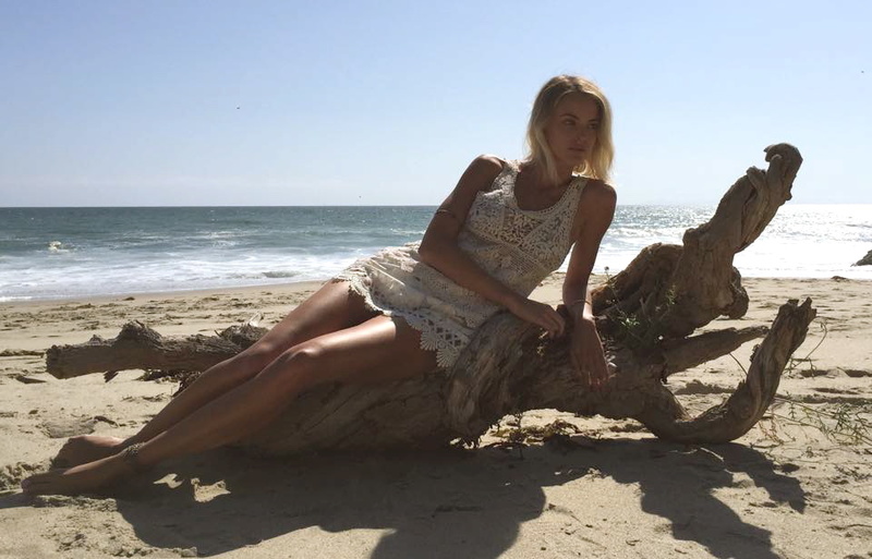 Female model photo shoot of Indigo Tide in Laguna Beach, CA