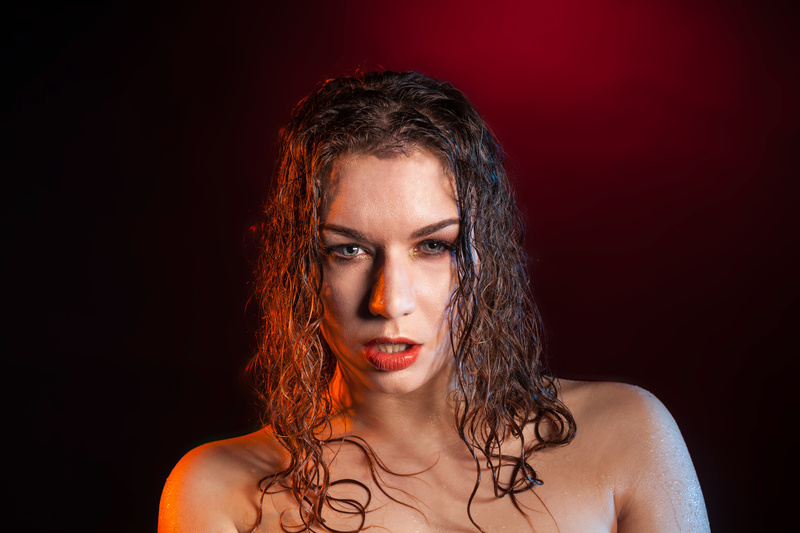 Female model photo shoot of Bex by Juliogphoto, makeup by Amenda Bright