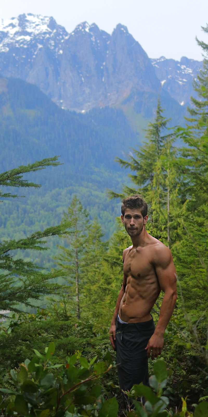 Male model photo shoot of Peter Rowen and thejakemartin in Cascade Range, Washington, USA.