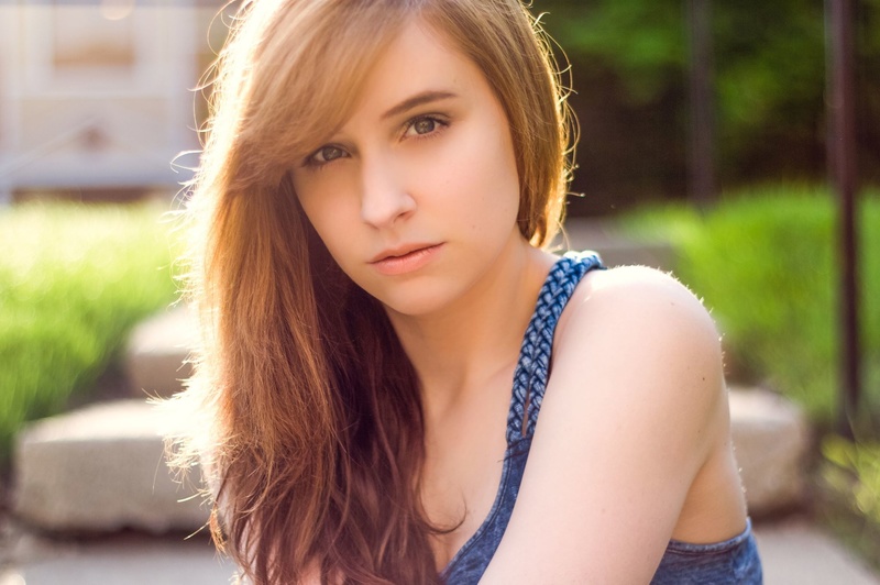 Female model photo shoot of Erin McConnell - Model