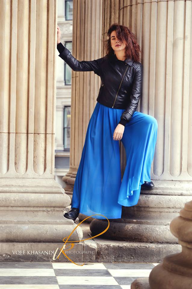 Female model photo shoot of Vqee Khasandi in London
