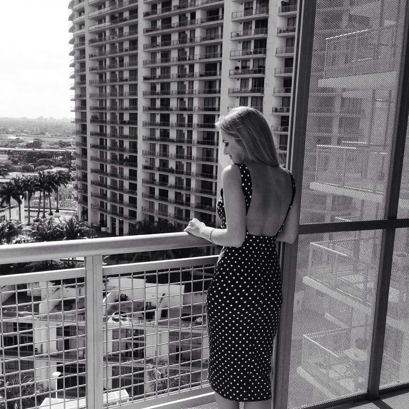 Female model photo shoot of Marina Archer in Miami Beach