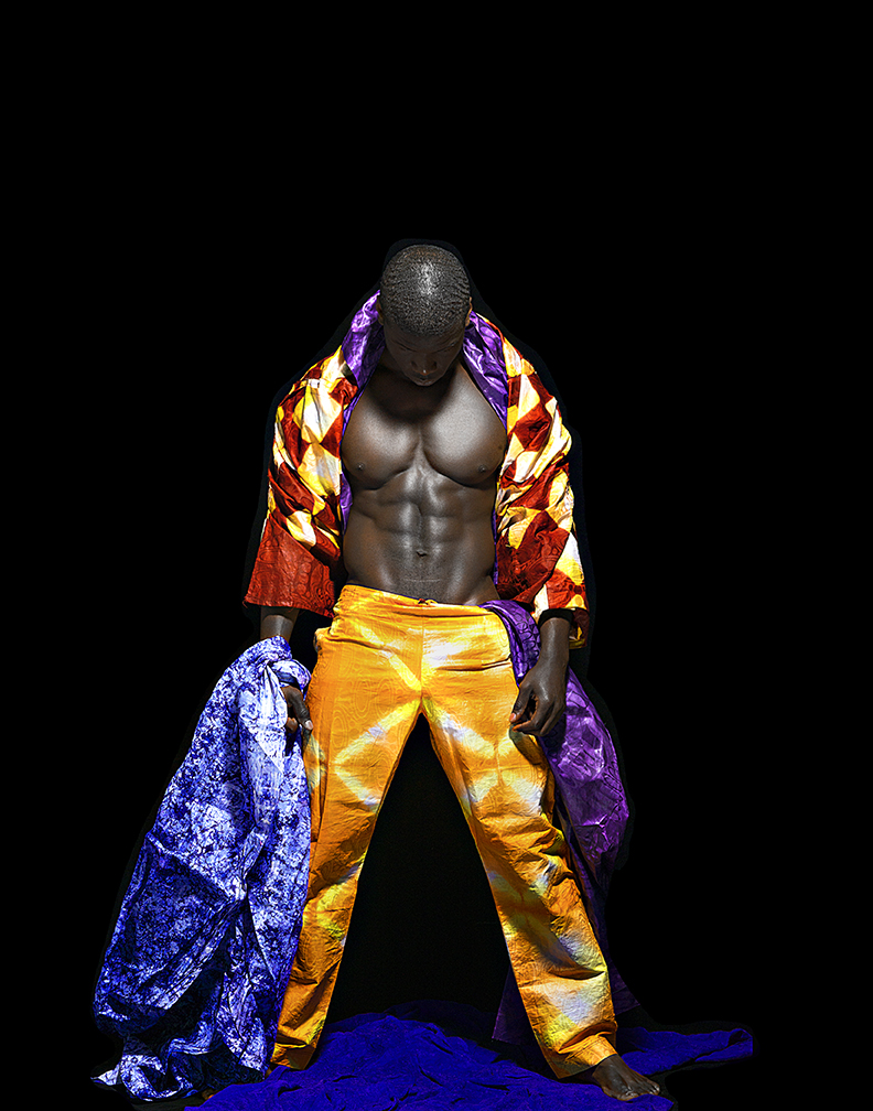 Male model photo shoot of Gaoussou in Chicago Studio B