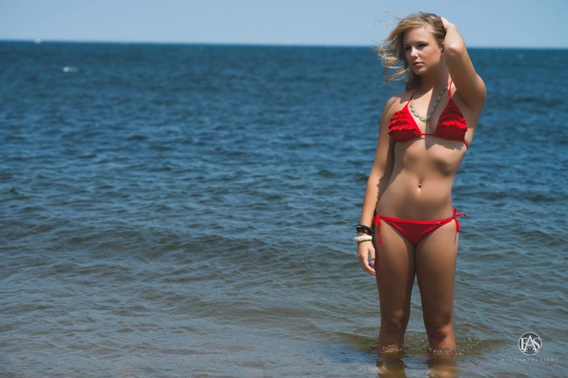 Female model photo shoot of Danielle Halley in Plum Island
