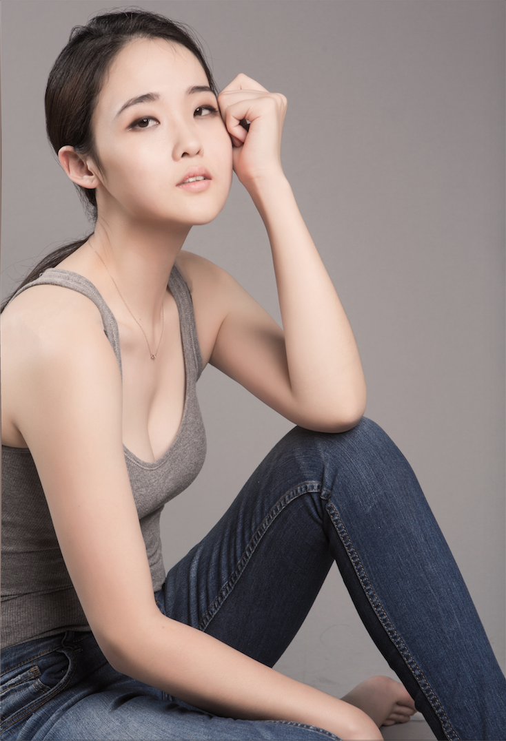 Female model photo shoot of Zhen Liu in los angeles