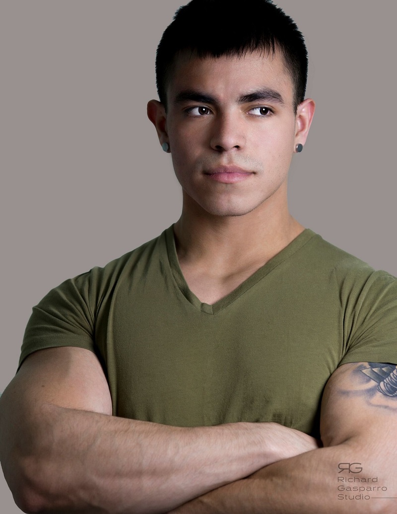 Male model photo shoot of German Torres by Richard Gasparro in Jersey City, NJ