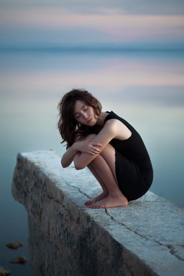 Female model photo shoot of Zoe Harvey in The Salton Sea