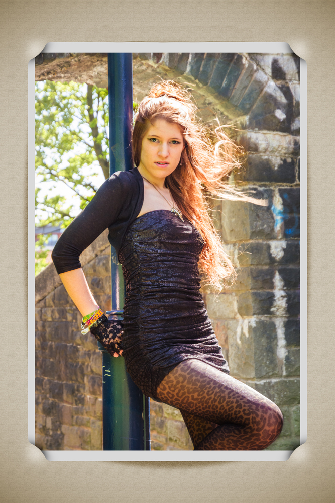Female model photo shoot of Thea Chrissie-J in Castle Park, Bristol