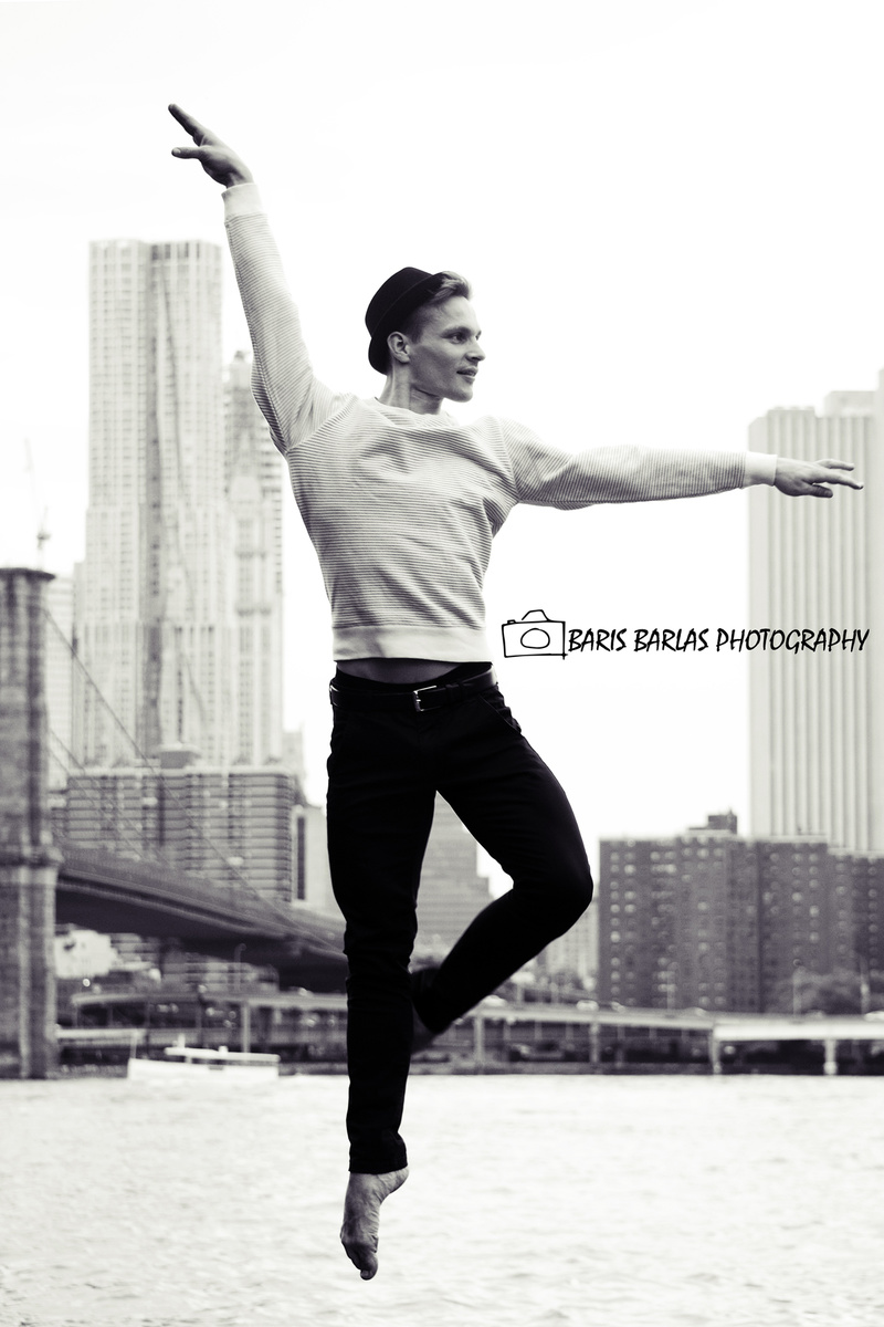 Male model photo shoot of BarisBarlas Photography and jblattnerdance in Brooklyn , New York