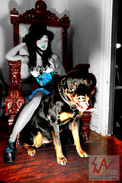 Male and Female model photo shoot of swavjusis and Goddess Sky Claudette in PA