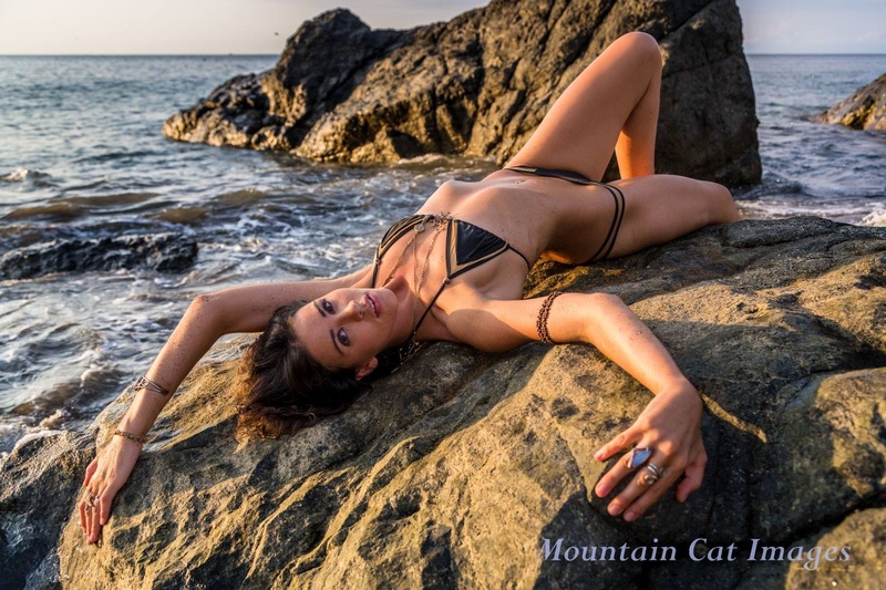 Female model photo shoot of MatulaMoon in Drake Bay, Costa Rica