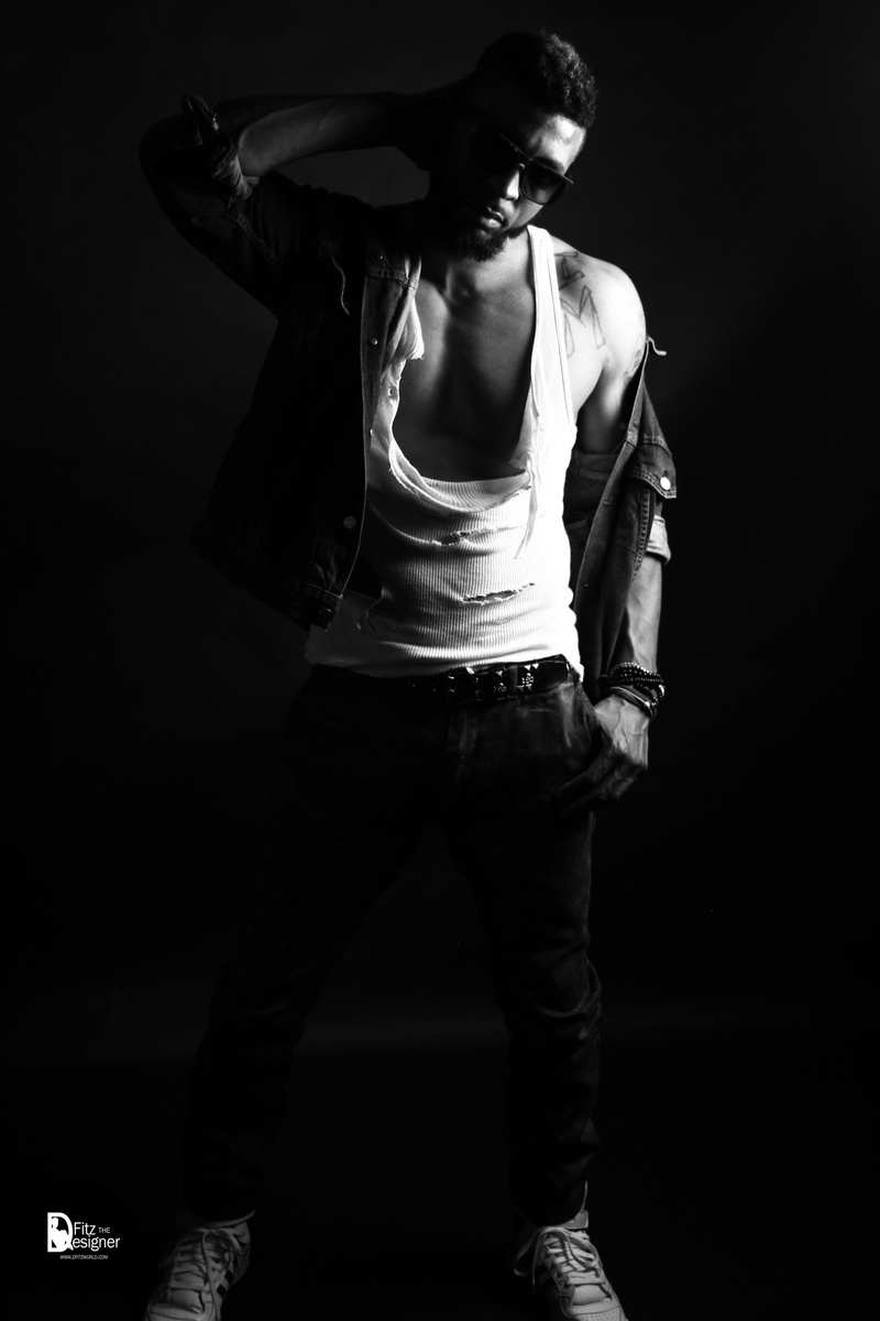 Male model photo shoot of Picaso Leone