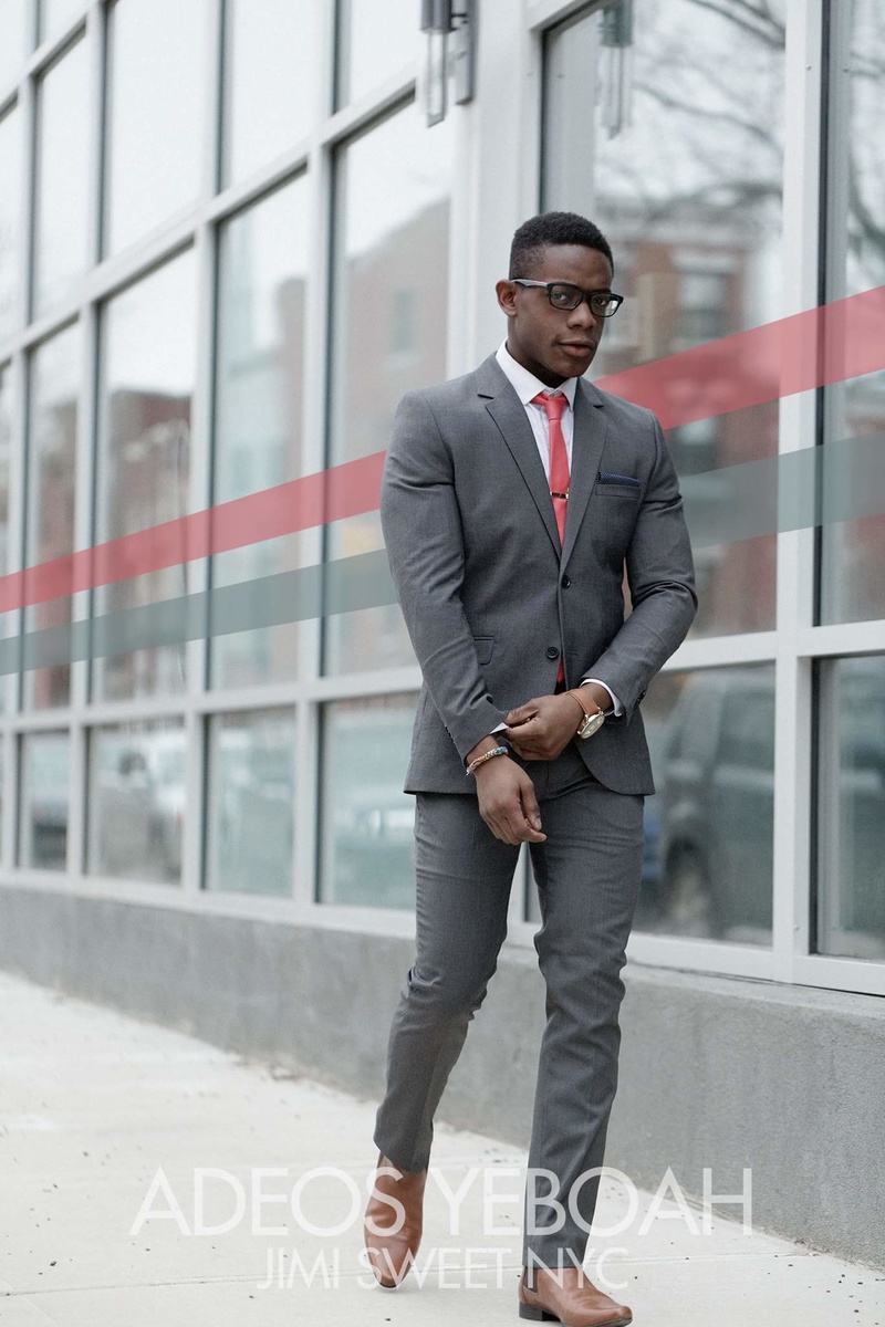 Male model photo shoot of Adeodatus Yeboah by Jimi Sweet NYC in Greenpoint Brooklyn