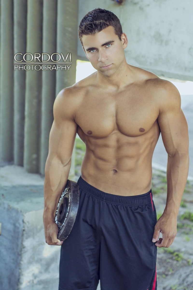 Male model photo shoot of Jon Salvador in Miami Beach