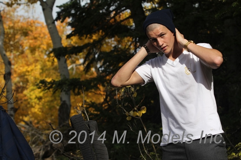 Male model photo shoot of M Models Inc in Snowbird