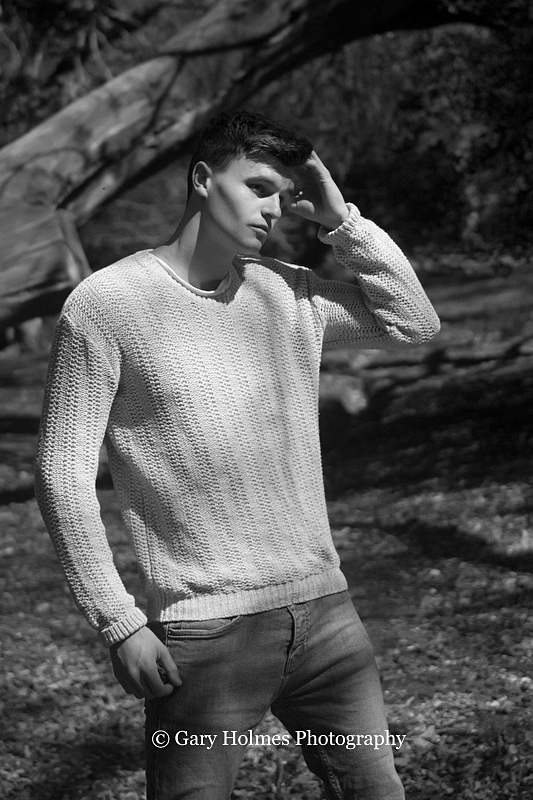 Male model photo shoot of Nick_Harrison