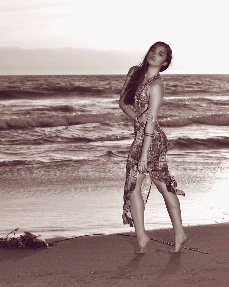 Female model photo shoot of Francesca Q by Michael Ferraro in Venice Beach, CA