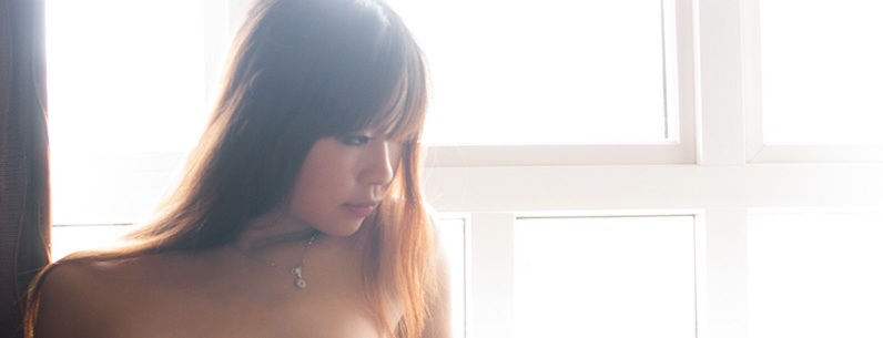 Female model photo shoot of Yue Yuna in England