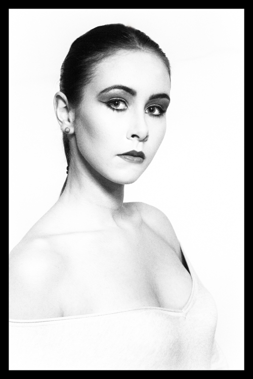 Female model photo shoot of Agalos by Simon Bolton in Ieland, makeup by Monika Debska Makeup