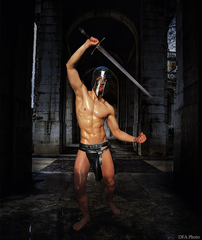 Male model photo shoot of Digital Fine Art in Ancient Greece and London