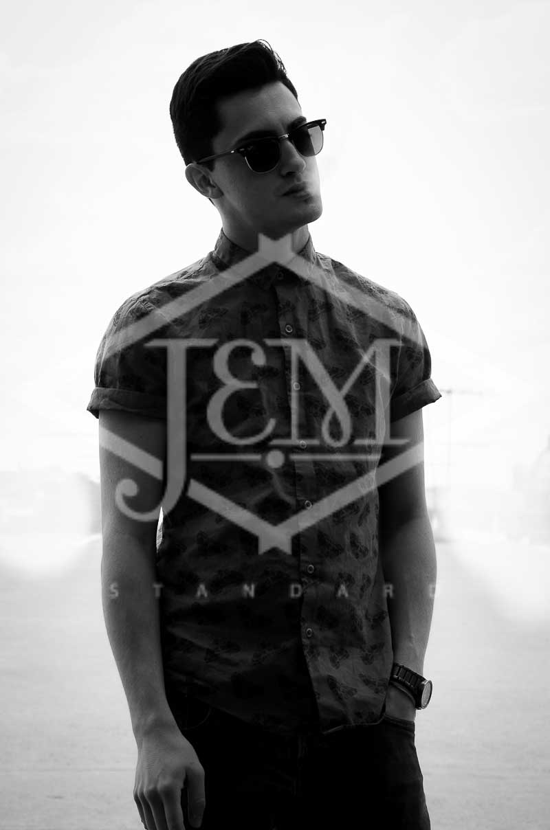 Male model photo shoot of JEM Standard in Gaslamp, CA