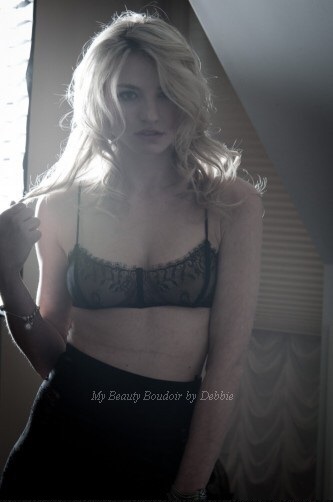 Female model photo shoot of Paulina Iwanowiec in Boudoir Portrait Photography Studio