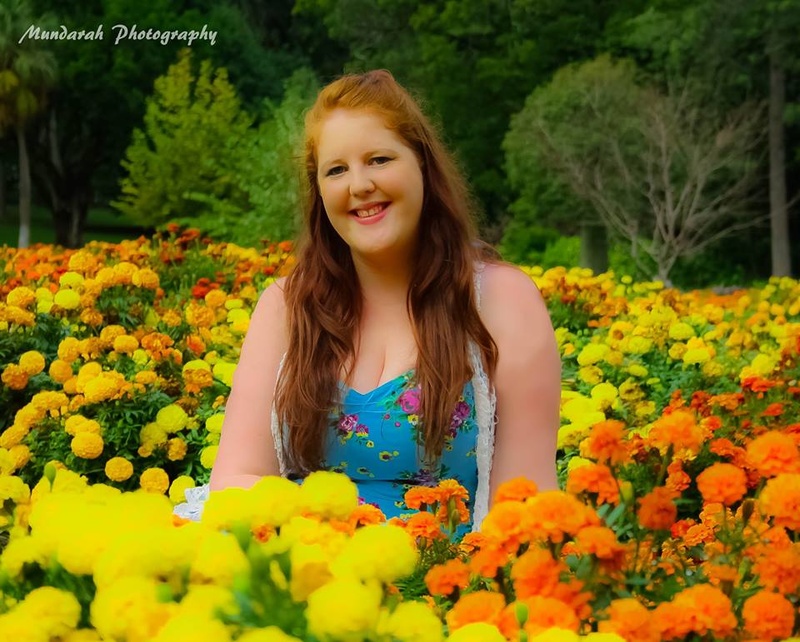 Female model photo shoot of Miss Scarlett Minx in Botanical Gardens