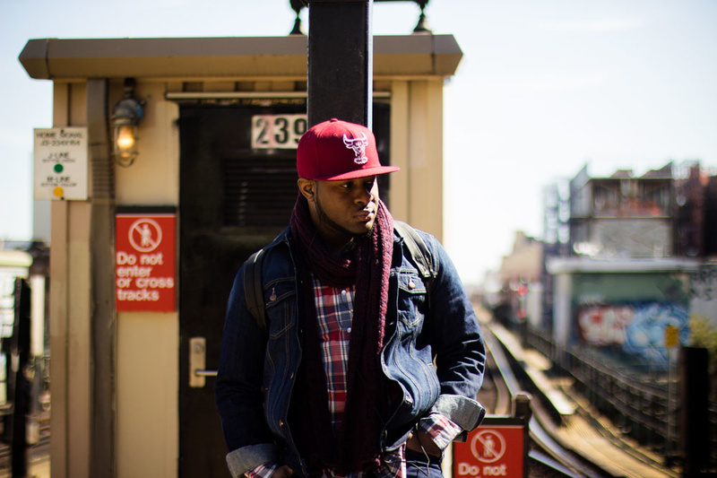 Male model photo shoot of Marino Mauricette in Myrtle - Broadway Station, NY