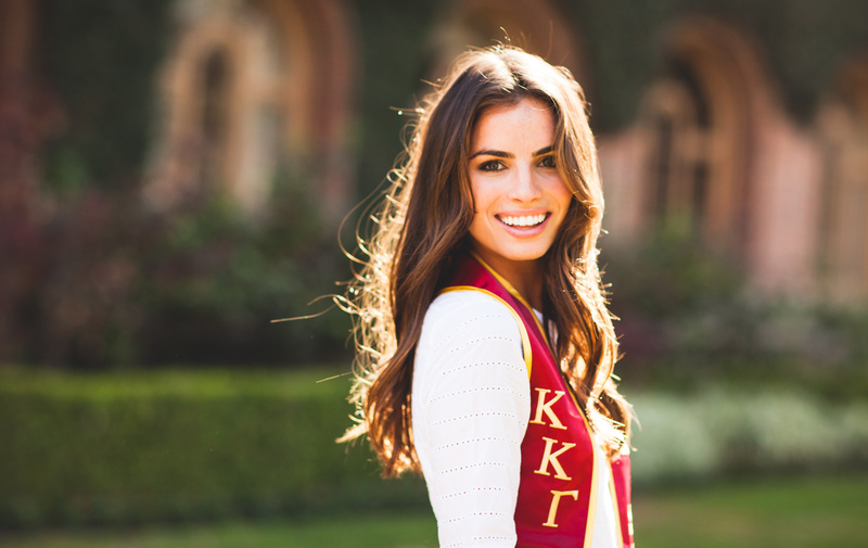 Female model photo shoot of Hilty Bowen in USC