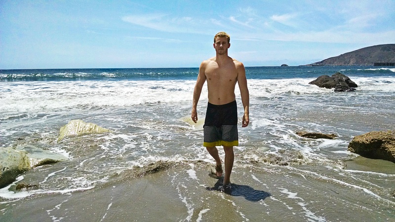 Male model photo shoot of Sugarsmax in Avila Beach 2015