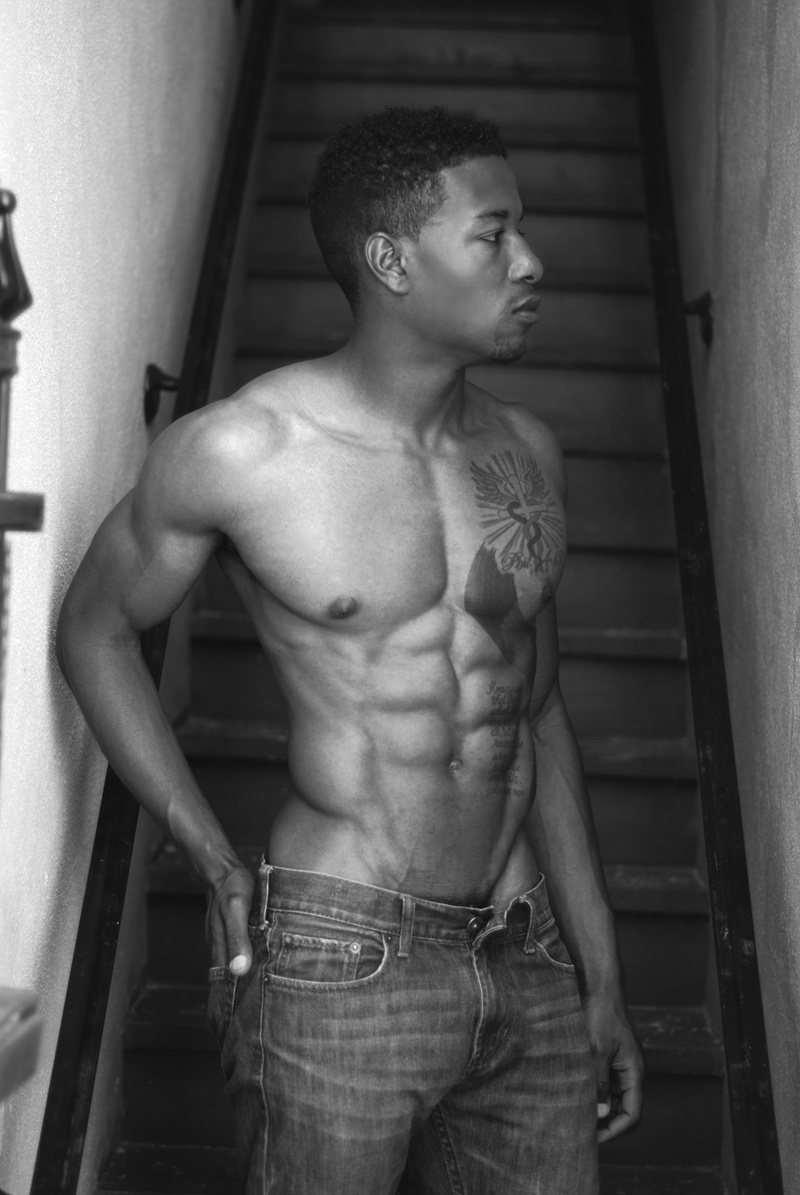 Male model photo shoot of DeAngelo James Oliver in Oxford, MS on the Square