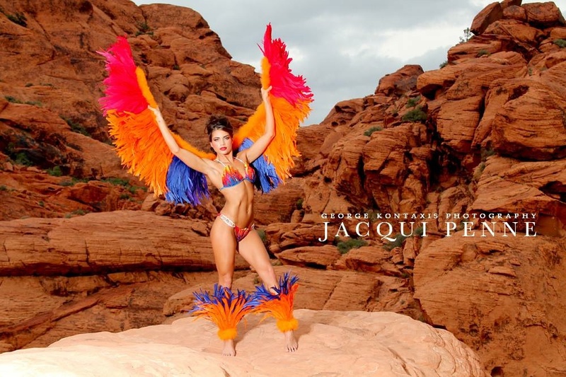 Female model photo shoot of Jacqui Penne in Las Vegas - Red Rocks