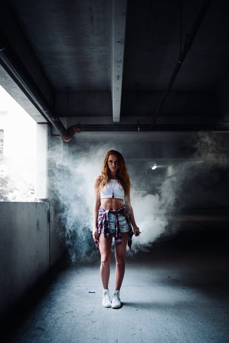 Female model photo shoot of sarah_roesler by Matt David Photography