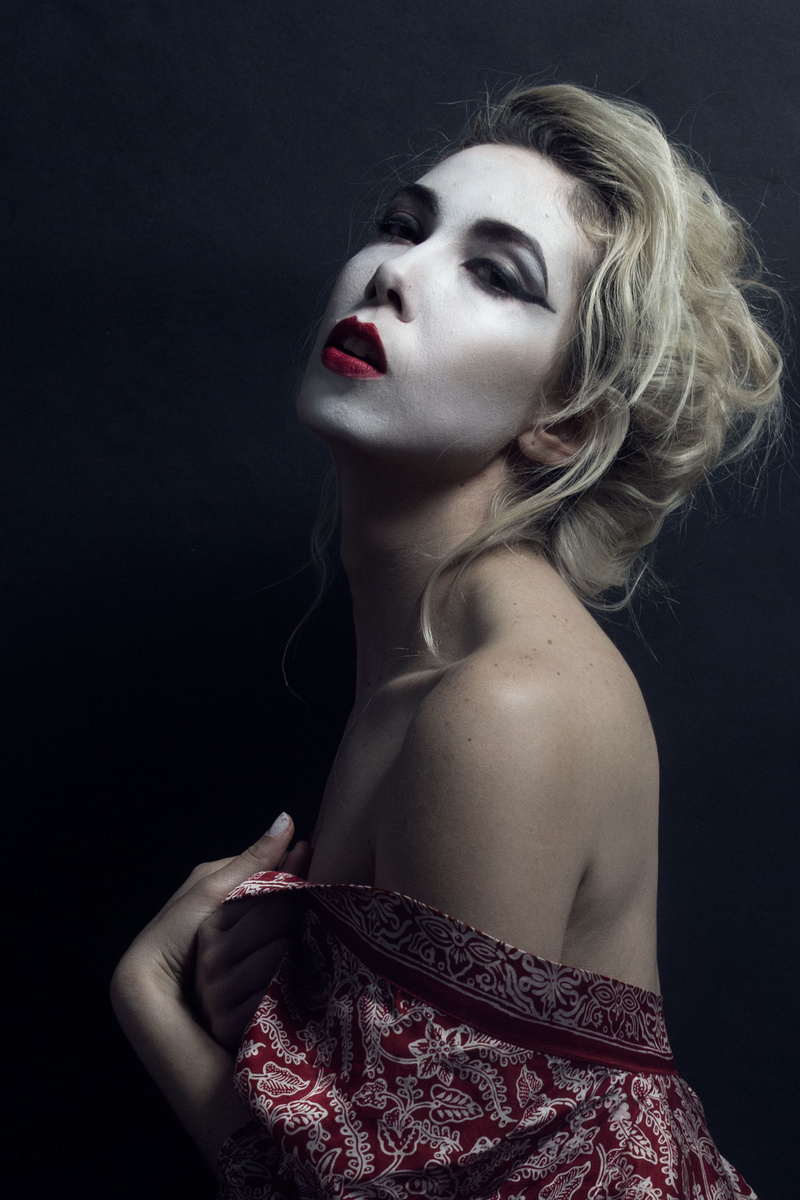 Female model photo shoot of SCHO Makeup
