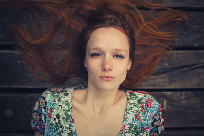 Female model photo shoot of ginger dreamer